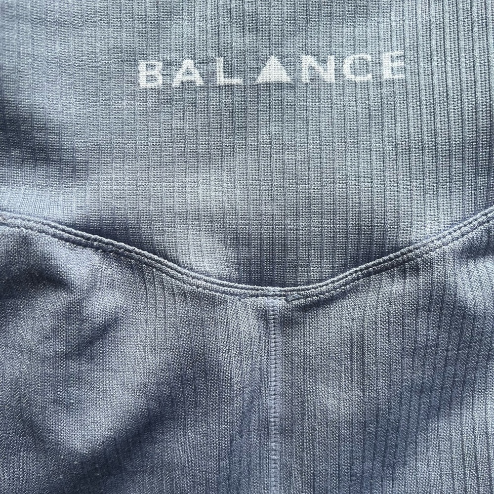 Balance Athletica Ribbed Linear Tights - Picture 2 of 5